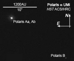 Polaris A and B, the wider pair